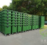 戶外移動(dòng)式大型塑料垃圾桶