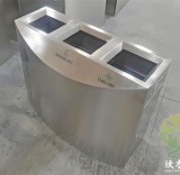 商用三分類不銹鋼垃圾桶環(huán)保升級與場景適配的解決方案
